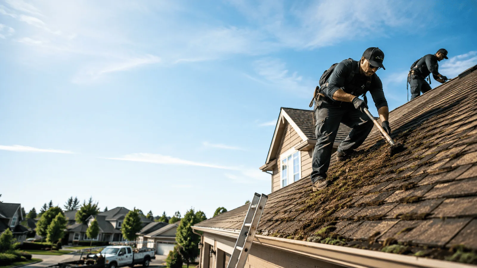 Roof Moss Removal in Pomeroy, PA near me